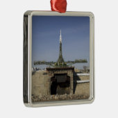 ソユーズロケットは位置6に立てられる メタルオーナメント (右)