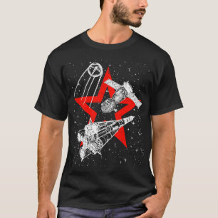 ソユーズロケットソユーズ宇宙船スプートニク衛星3 Tシャツ