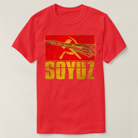 ソユーズロケットソ連4 Tシャツ (デザイン正面)