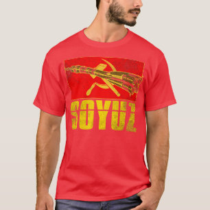 ソユーズロケットソ連4 Tシャツ