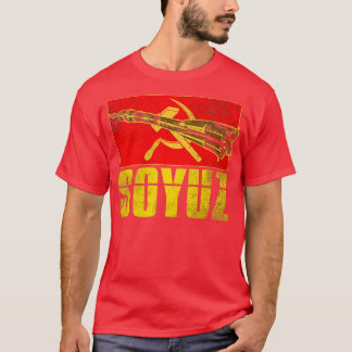 ソユーズロケットソ連4 Tシャツ