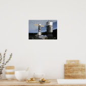 ソユーズロシアのとプログレスの宇宙船 ポスター (キッチン)