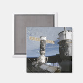 ソユーズロシアのとプログレスの宇宙船 マグネット (正面/裏面)