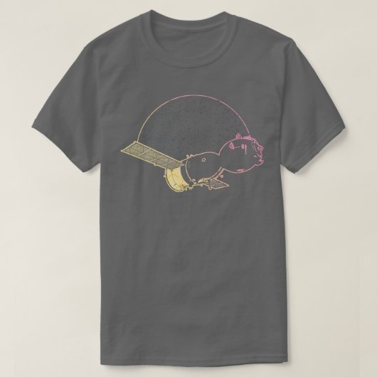 ソユーズ宇宙船ソ連ロシア12 Tシャツ (デザイン正面)