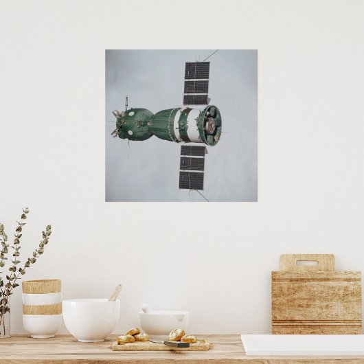 ソユーズ宇宙船(アポロ・ソユーズ試験計画) ポスター (キッチン)