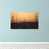 ソユーズ発射パッド キャンバスプリント (インサイチュ (ウッドフロア))