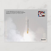 ソユーズTMA-03M宇宙船、カザフスタン ポストカード (裏面)