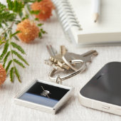 ソユーズTMA-11宇宙船は地球の水平上空に キーホルダー (側面)