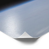 ソユーズTMA-11宇宙船は地球の水平上空に フォトプリント (角)