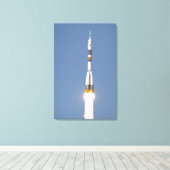 ソユーズTMA-12宇宙船 キャンバスプリント (インサイチュ (ウッドフロア))