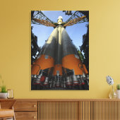 ソユーズTMA-13宇宙船2 キャンバスプリント (インサイチュ (リビング))