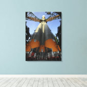 ソユーズTMA-13宇宙船2 キャンバスプリント (インサイチュ (ウッドフロア))