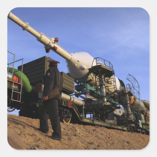 ソユーズTMA-13宇宙船3 スクエアシール (正面)