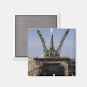 ソユーズTMA-13宇宙船 マグネット (正面/裏面)