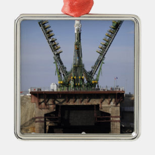 ソユーズTMA-13宇宙船 メタルオーナメント