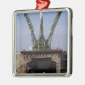 ソユーズTMA-13宇宙船 メタルオーナメント (左)