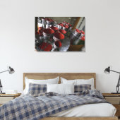 ソユーズTMA-14宇宙船のブースター2 キャンバスプリント (インサイチュ (寝室))