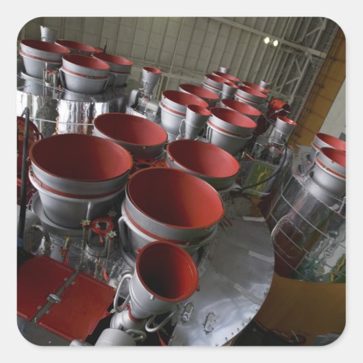 ソユーズTMA-14宇宙船のブースター2 スクエアシール (正面)