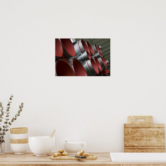 ソユーズTMA-14宇宙船のブースター2 ポスター (キッチン)