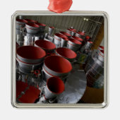 ソユーズTMA-14宇宙船のブースター2 メタルオーナメント (正面)