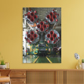 ソユーズTMA-14宇宙船のブースター キャンバスプリント (インサイチュ (リビング))