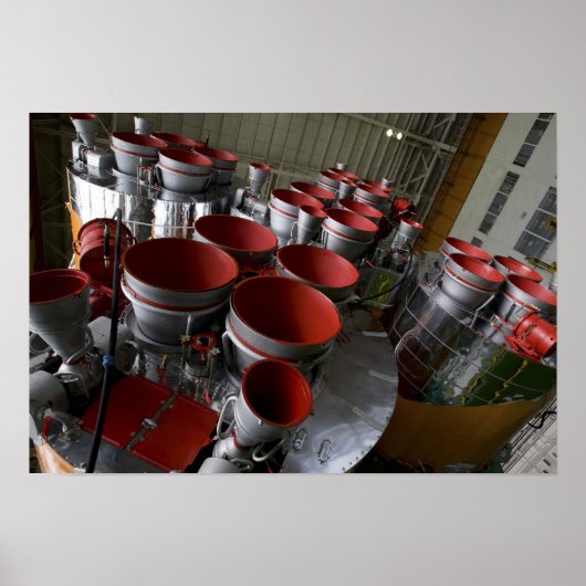 ソユーズTMA-14宇宙船のブースター ポスター (正面)