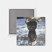 ソユーズTMA-19宇宙船 マグネット (正面/裏面)