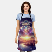 ソラグラシアの恵み単独クリスチャン改宗ソラス エプロン (着用した状態)