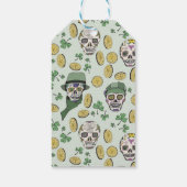 ソラッキーセントパトリックの日砂糖スカル ギフトタグ (裏面)
