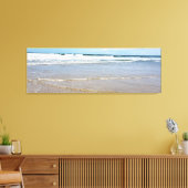 ソラックシュルメール | フランスの沿岸海辺ビーチ キャンバスプリント (インサイチュ (リビング))