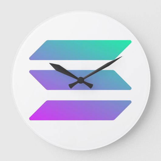 ソラナ ラージ壁時計 (正面)