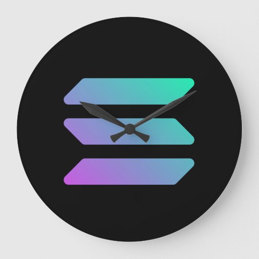 ソラナ ラージ壁時計 (正面)