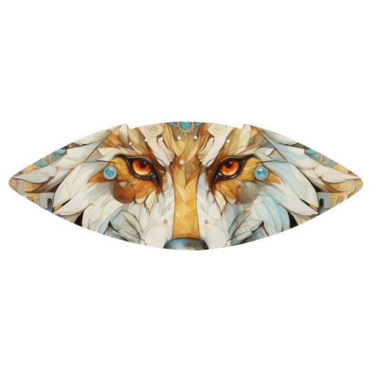 ソラプンク赤と白ウルフ アメリカンフットボール (パネル)