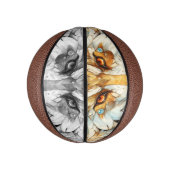 ソラプンク赤と白ウルフ ミニバスケットボール (縦)