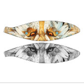 ソラプンク赤と白ウルフ ミニバスケットボール (パネル)