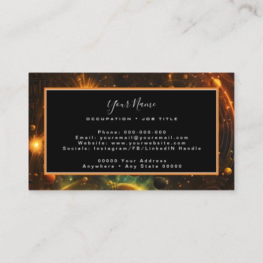 ソララエニグマ 名刺 (裏面)