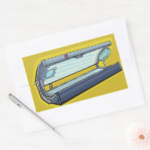 ソラリウムサンベッドタンニング 長方形シール (封筒)