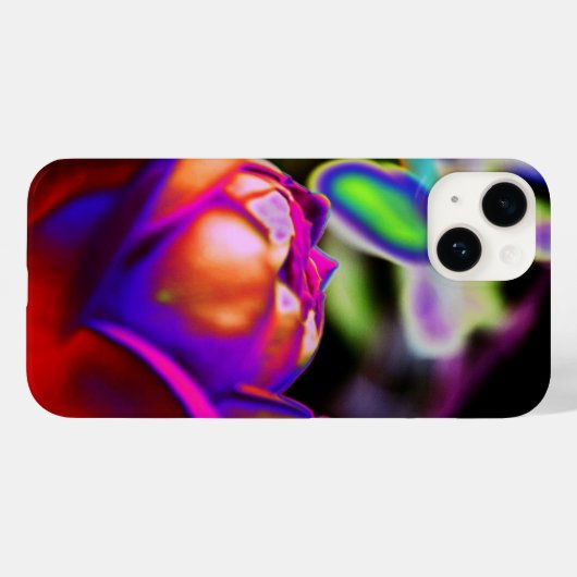 ソラリゼーションバラバイシャーリー・テイラー Case-Mate iPhoneケース (裏面 (横))