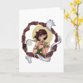 ソランゲ カード (黄色い花)