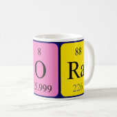 ソラ期別テーブル名mag コーヒーマグカップ (正面右)