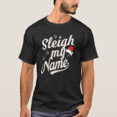 ソリの名前のビーズ Tシャツ (正面)