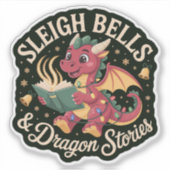 ソリの鈴とドラゴンの物語 ホリデーマジック シール (正面)