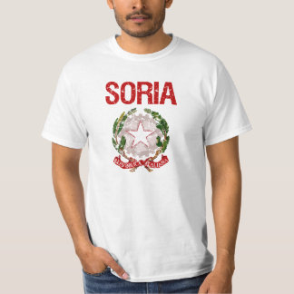 ソリアのイタリア人の姓 Tシャツ