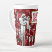 ソリダコエシオン&ストロベリーラテマグ カフェラテマグ (左アングル)