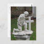 ソリダースニーリングイン祈りの言葉 ポストカード (正面/裏面)