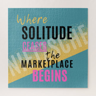 ソリチュードイントロスペクション内向型ニーチェ引用文 ジグソーパズル