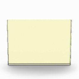 ソリッドクリーム水平フォトブロックアート フォトブロック