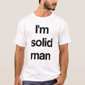 ソリッドマン Tシャツ (正面)
