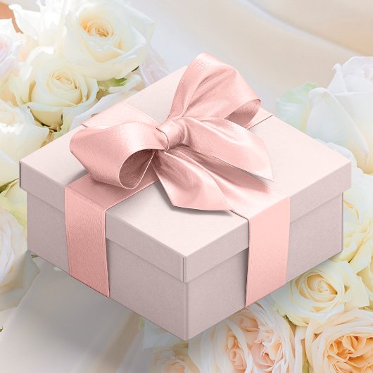 ソリッド パステル ピンク #FFCEC7 サテンリボン