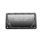 ソリッド ラベル (正面)